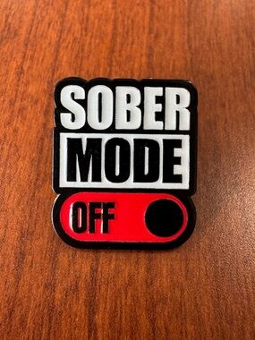 Sober Mode Off Pin - New